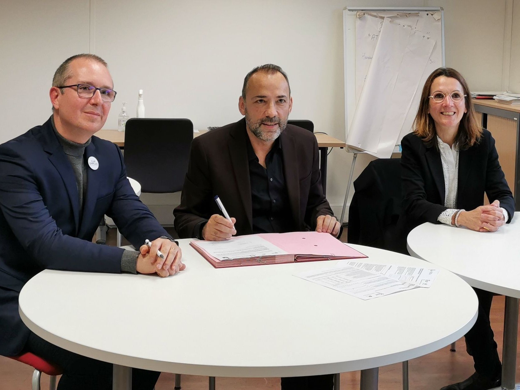 Nouvelle convention tripartite de partenariat Cap Emploi 82/31 Nord, Pôle Emploi 82/46 et APAS 82