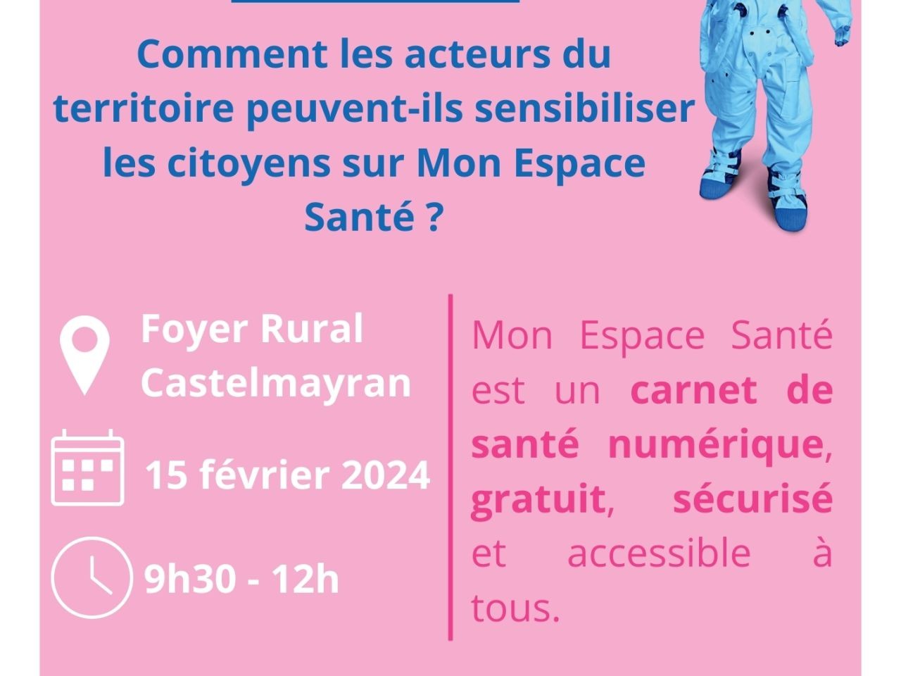 CONFÉRENCE « MON ESPACE SANTÉ » 
