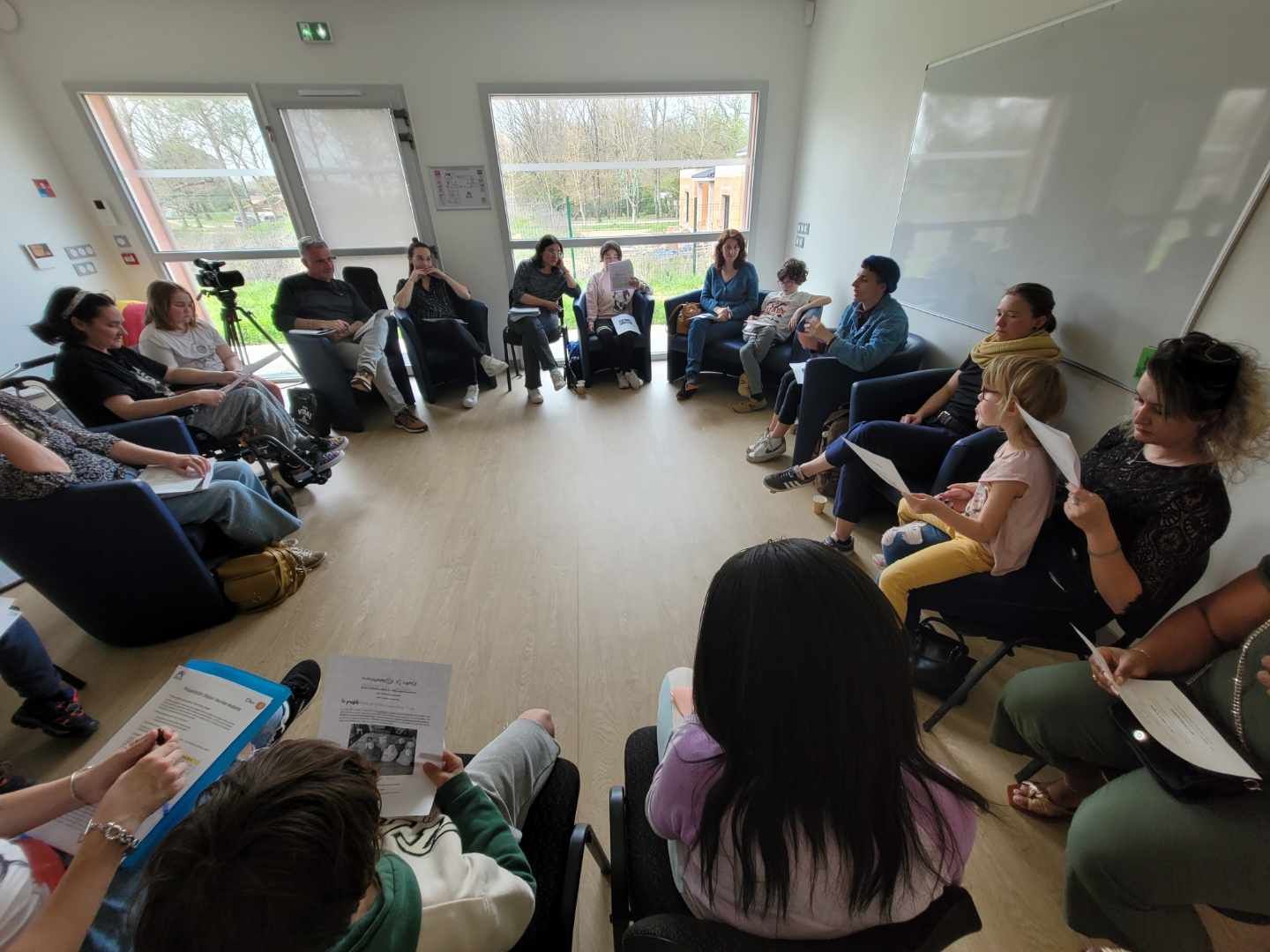 PREMIÈRE RENCONTRE AVEC LES JEUNES AIDANTS