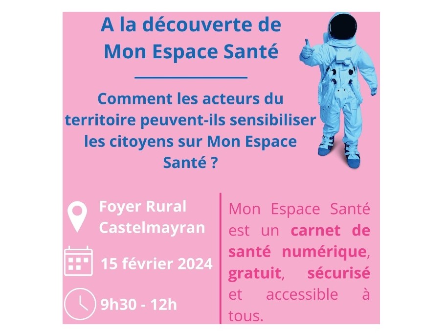 Conférence " A la découverte de Mon Espace Santé "