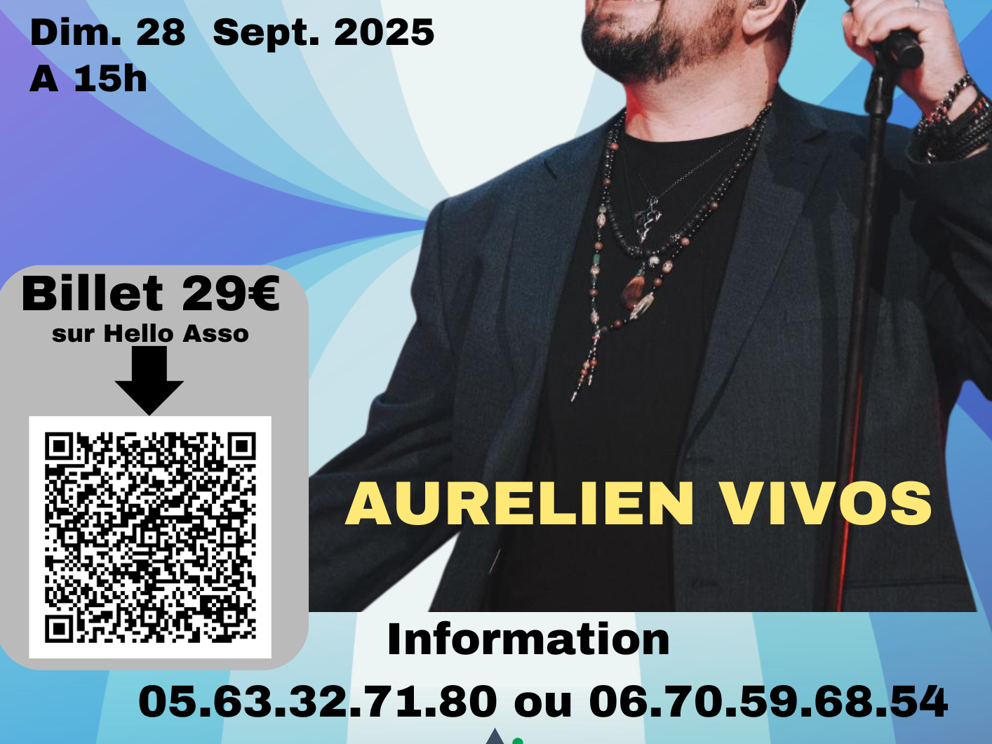 Concert Solidaire : Aurélien VIVOS 
