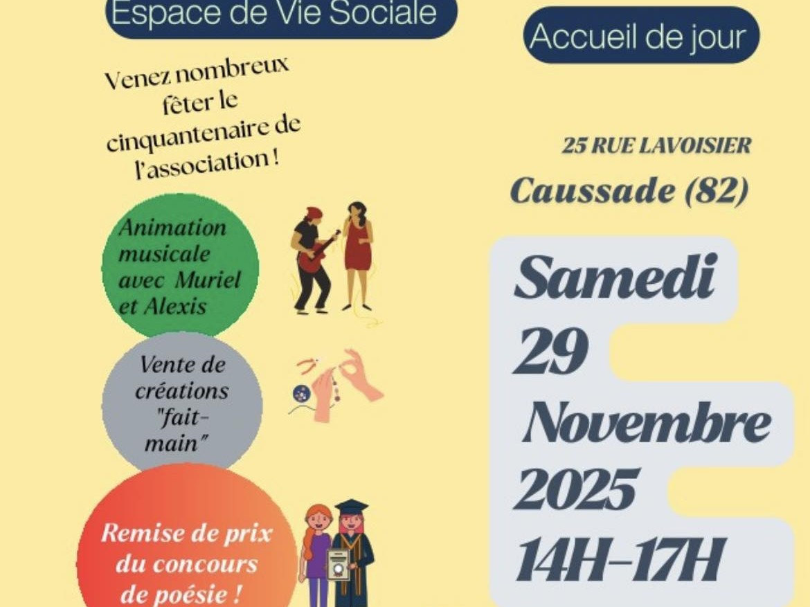 L'APAS 82 Poursuit la Fête de son Cinquantenaire ! Portes Ouvertes à Caussade !