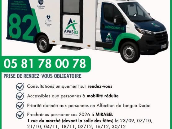 Retour sur notre soirée à Mirabel : Le Médicobus arrive le 23 septembre 