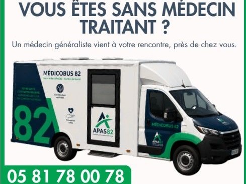 Ça y est, le Médicobus 82 arrive dans le Tarn-et-Garonne (82) et s'installe notamment à Montbeton ! ]