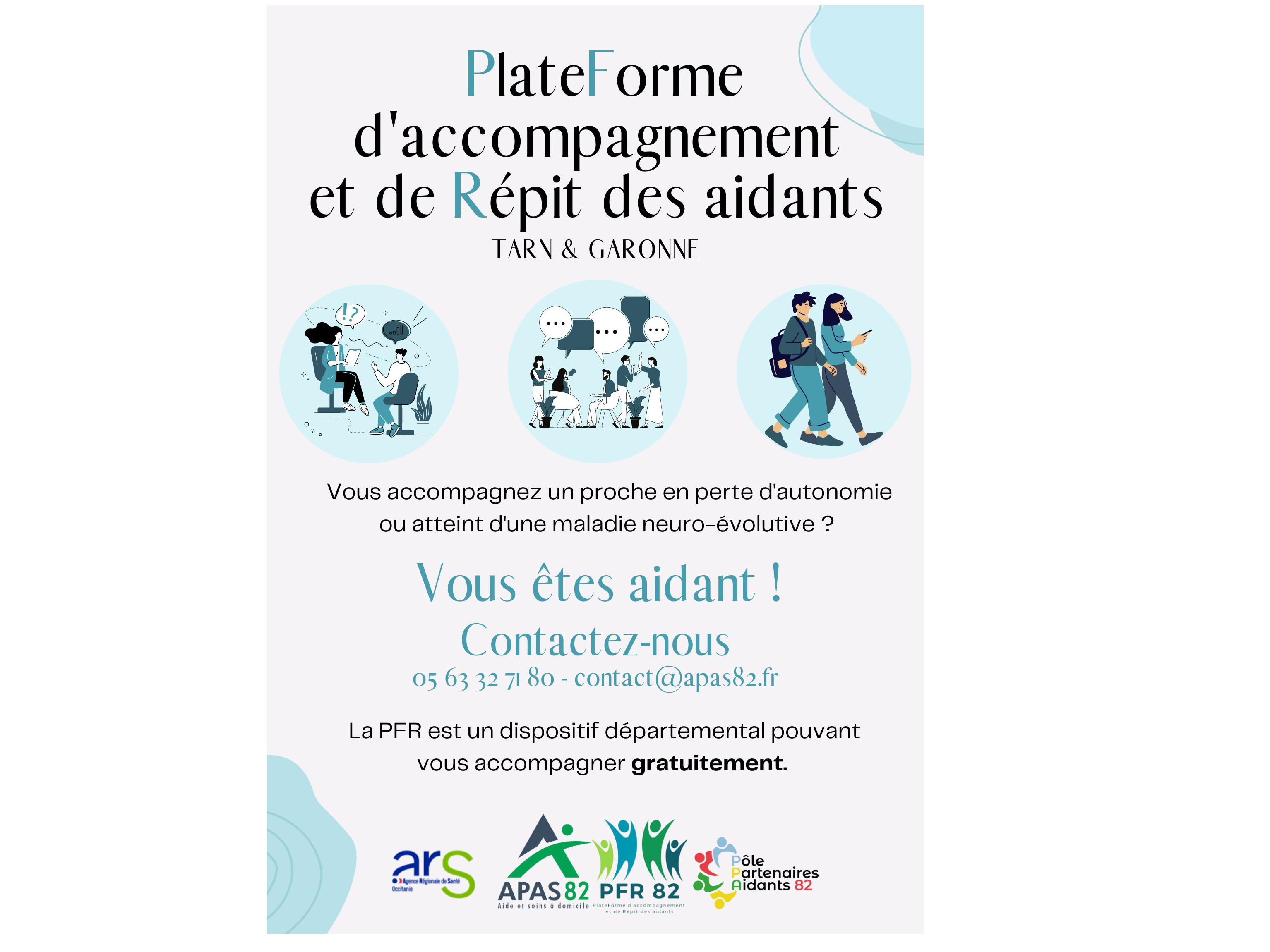 LA PLATEFORME D’ACCOMPAGNEMENT ET DE RÉPIT DES AIDANTS