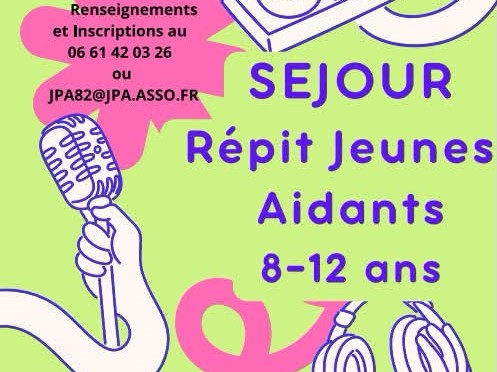 SÉJOUR RÉPIT JEUNES AIDANTS  - Un temps pour soi, entre musique et partage 