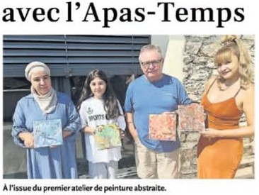 DU NOUVEAU À L'APAS-TEMPS